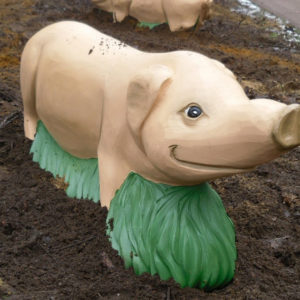 Sculptuur Varken
